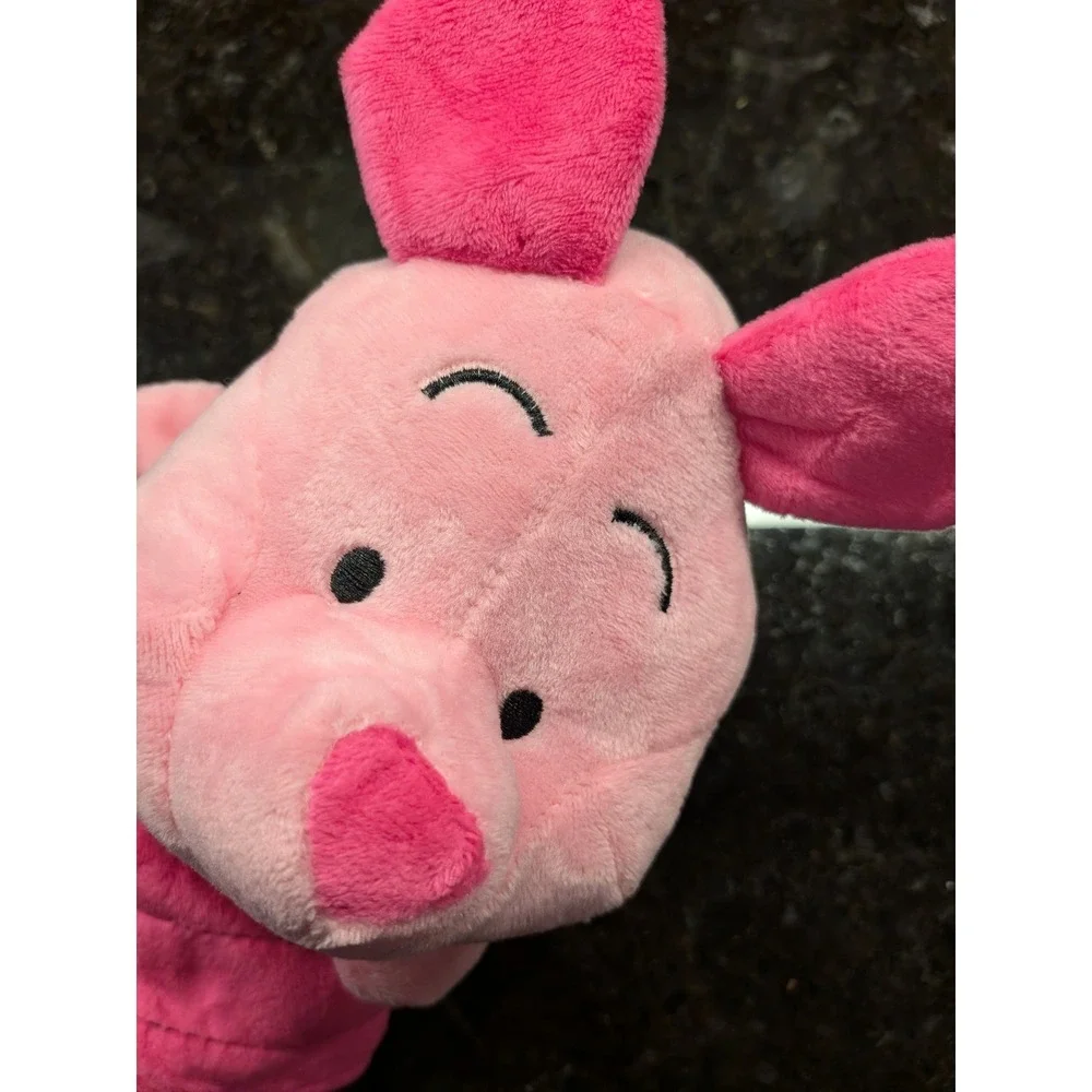Disney Winnie the Pooh Piglet Plush Hand Puppet Pink Soft Toy Character